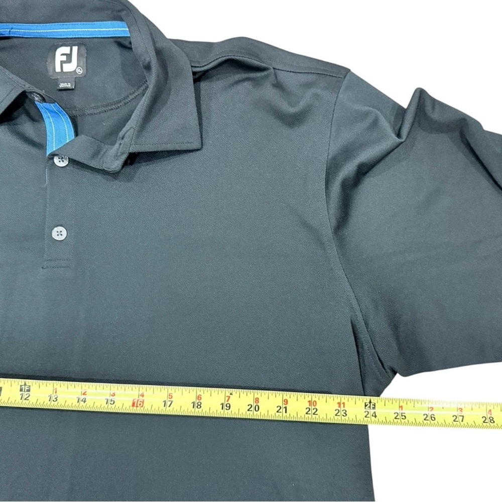FootJoy Golf Shirt Mens XLarge Polo Performance Athletic Wicking Pocket Collar - Picture 7 of 7